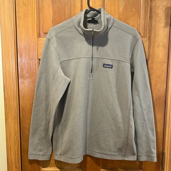 Patagonia men’s 1/4 zip fleece pullover size medium. - Picture 1 of 8